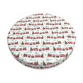 thumbnail image 1 of Pofeuu Christmas Train Print Round Bar Stool Covers - Super Soft and Washable Elastic Stool Cushion Slipcover Easy Clean Velvet-12 inch, 1 of 7