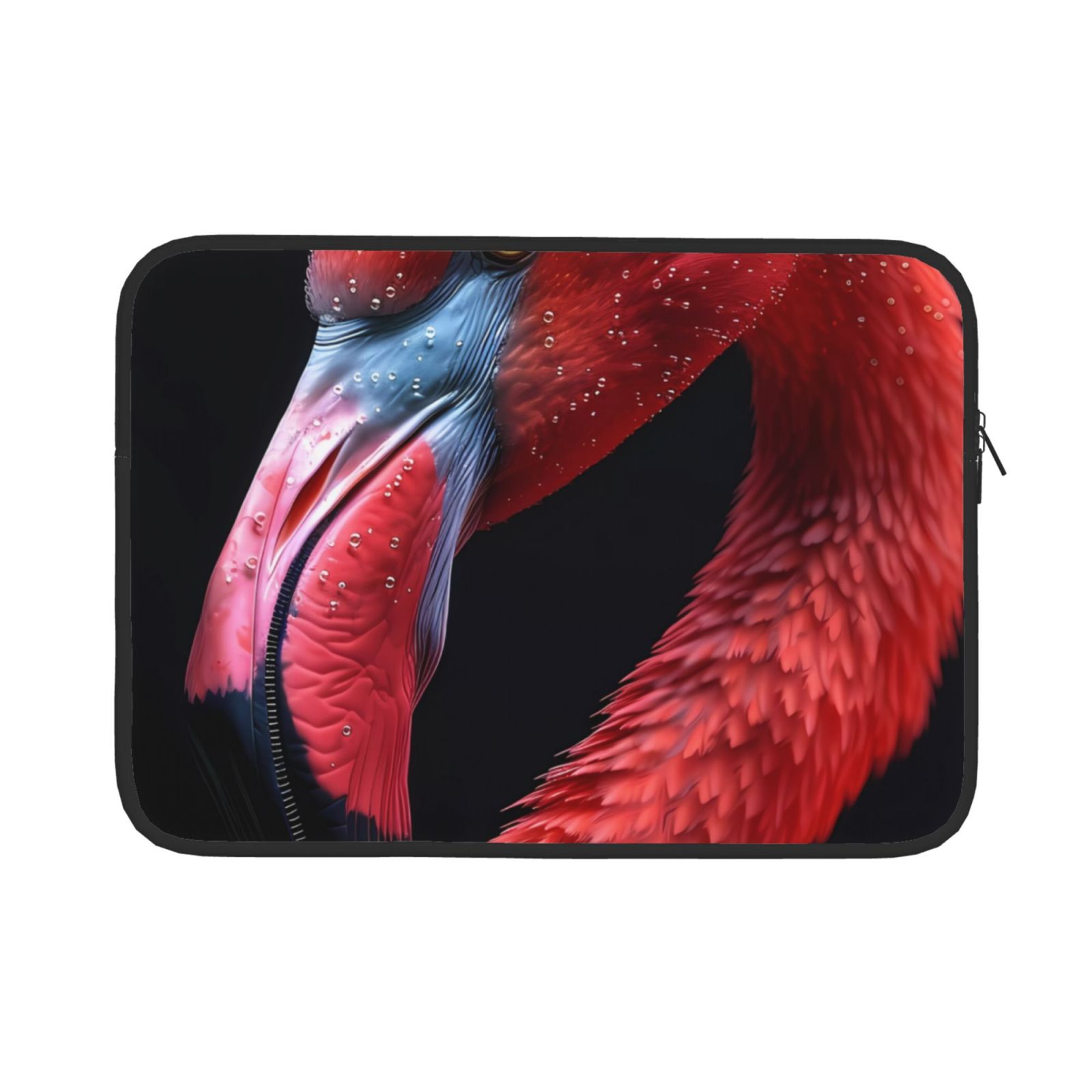 Flamingo Computer Case Pofeuu Closeup Red Flamingo Portrait Print Laptop Carrying Case,13-15 ...
