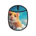 thumbnail image 1 of Pofeuu Cloud Cute Hamster Print Silicone Pot Mat Mitten With Hanging Loop Heat Resistant Oven Mitts Non-Slip Bbq Baking Smoking Potholders, 1 of 7