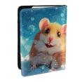 thumbnail image 1 of Pofeuu Cloud Cute Hamster Print Travel Document Organizer Passport Holder Men Women for Family (6.5 in x 4.5 in),Wallet Holder Credit Card Clutch Bag Case, 1 of 5