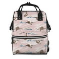 thumbnail image 1 of Pofeuu Cloud Sloth Print Diaper Bag Backpack, Multifunction Travel Pack Maternity Baby Changing Bags, Large Capacity, Waterproof, 1 of 6
