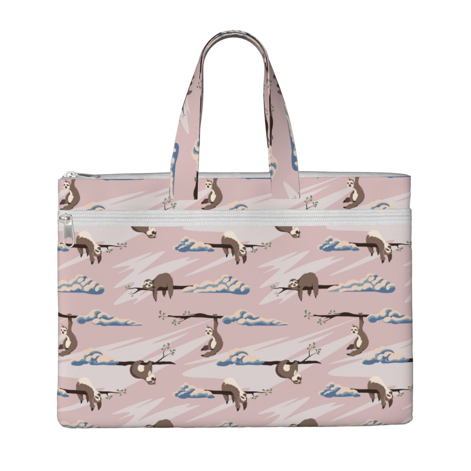 Pofeuu Cloud Sloth Print Laptop Bag Carrying - Computer Bag Laptop Case ...