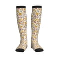 thumbnail image 1 of Pofeuu Coffee Donuts Print Compression Socks for Women & Men Circulation - Best Support for Nurses,Running,Athletic,Sports, 1 of 7