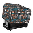 thumbnail image 1 of Pofeuu Coffee Lover Print Print Toaster Cover 4 Slice, Bread Dust Cover & Fingerprint Protection, Kitchen Small Appliance Covers(Toaster Cover), 1 of 7