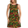 thumbnail image 1 of Pofeuu Color Music1 Print Women's Sleeveless Dress, Loose Fit Summer Dress, Casual Tank Dress for Women, 1 of 7