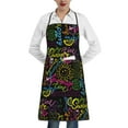 thumbnail image 1 of Pofeuu Color Summer Print Aprons with Pockets, Cute Aprons for Kitchen, Cooking, Server, Barber, Chef Apron, 1 of 7
