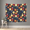 thumbnail image 1 of Pofeuu Colorful Astronomy Print Wall Tapestry Decoration Wall Hanging Tapestry 60 x 51 Inch, 1 of 6