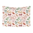 thumbnail image 1 of Pofeuu Colorful Bow Knots Print Puppy Blanket,Dog Blankets,Pet Blanket Cozy Cat Blankets for Indoor Cats, Fuzzy Pet Blanket for Kitten Doggy Dog Blankets-Large, 1 of 8