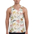 thumbnail image 1 of Pofeuu Colorful Bow Knots1 Print Men's Workout Tank Tops Sleeveless Muscle Gym Shirt Quick Dry-X-Large, 1 of 7