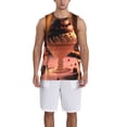 thumbnail image 1 of Pofeuu Colorful Cake Ice Cream Print Basketball Jersey, Shirts for Men Youth Basketball Jersey Crew Neck-4X-Large, 1 of 6