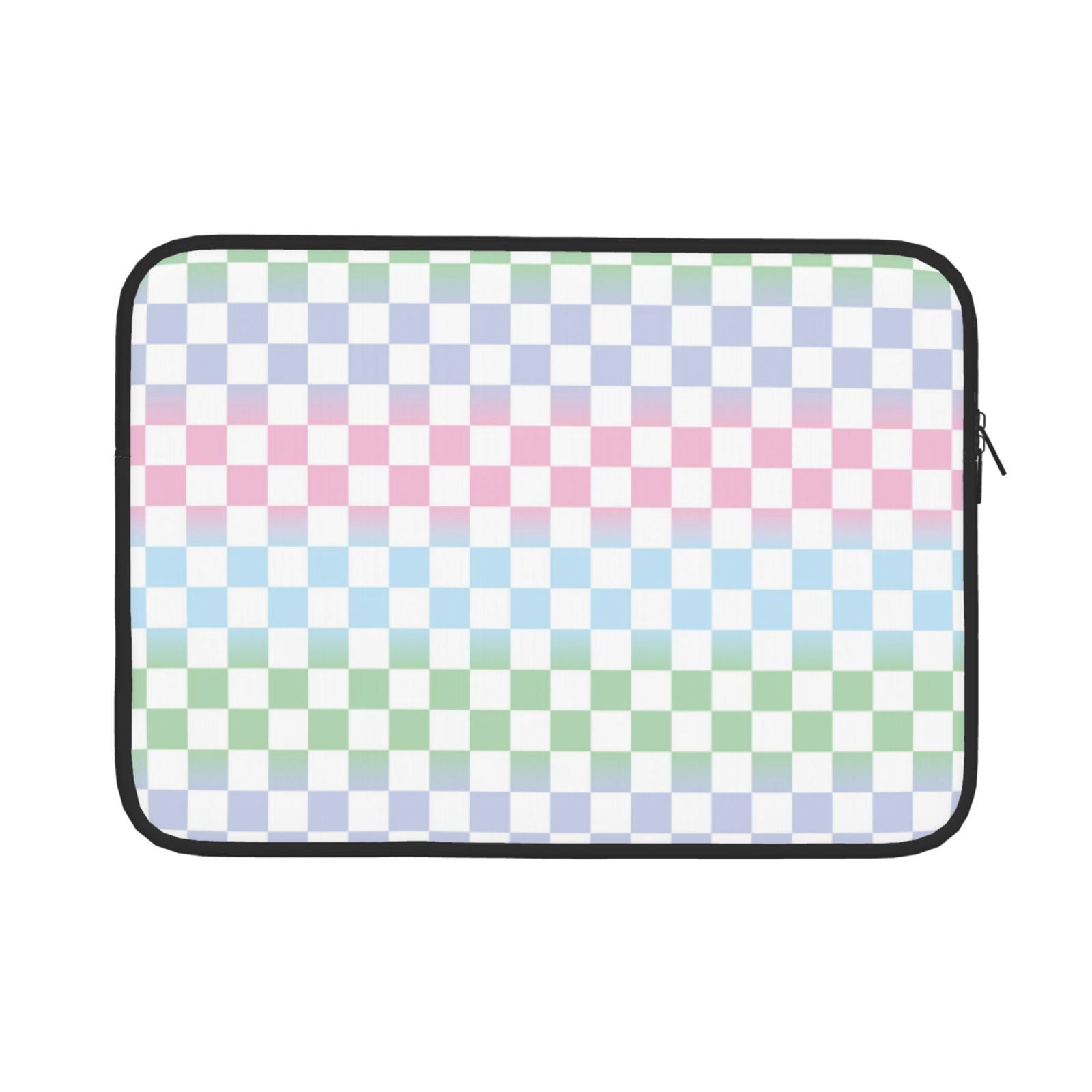Pofeuu Colorful Checkerboard Print Laptop Carrying Case,13-15-Inch ...