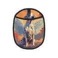 thumbnail image 1 of Pofeuu Colorful Cloud Spotted Dog Print Silicone Pot Mat Mitten With Hanging Loop Heat Resistant Oven Mitts Non-Slip Bbq Baking Smoking Potholders, 1 of 7