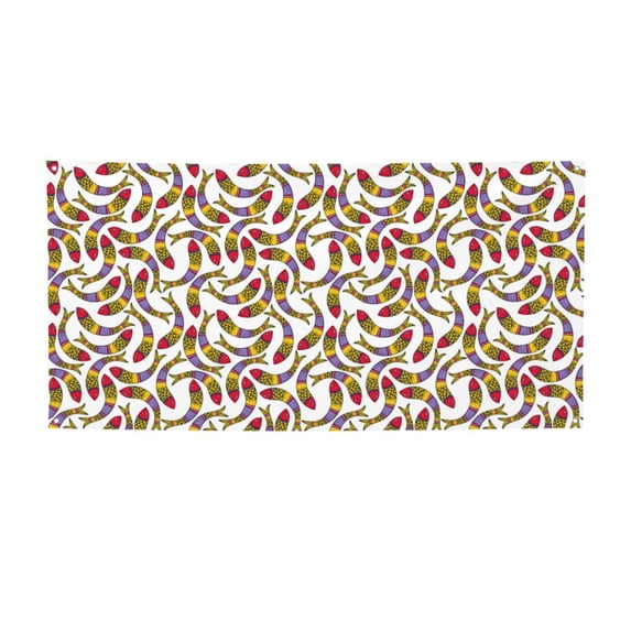 Pofeuu Colorful Fishes Print Colorful Yard Festival Banner Sign Party Outdoor & Indoor Party Decoration Banne Festival Yard Sign-Small