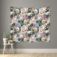 thumbnail image 1 of Pofeuu Colorful Flowers Print Wall Tapestry Decoration Wall Hanging Tapestry 60 x 51 Inch, 1 of 6