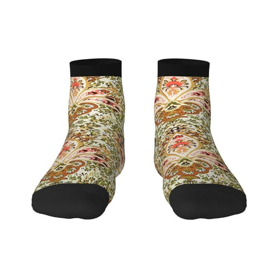 Pofeuu Colorful Paisley Print 30cm Socks, Adult Running Hiking Socks for Youth and Adult