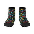 thumbnail image 1 of Pofeuu Colorful Pineapple Print 30cm Socks, Adult Running Hiking Socks for Youth and Adult, 1 of 7
