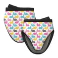 thumbnail image 1 of Pofeuu Colorful Rabbit Print Thickened Mini Silicone Oven Mitts Heat Resistant, Rubber Oven Mitt Gloves, Finger Pinch Grips, Pot Holder, Silicone Potholder, 1 of 7