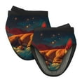 thumbnail image 1 of Pofeuu Colorful Starry Sky Sleep Dog Print Thickened Mini Silicone Oven Mitts Heat Resistant, Rubber Oven Mitt Gloves, Finger Pinch Grips, Pot Holder, Silicone Potholder, 1 of 7