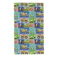thumbnail image 1 of Pofeuu Construction Machinery Print Hand Towel 27.5" x 16" Soft Absorbent Towel for Bathroom SPA Gym Hotel, 1 of 6