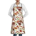 thumbnail image 1 of Pofeuu Cooking Bbq Print Aprons with Pockets, Cute Aprons for Kitchen, Cooking, Server, Barber, Chef Apron, 1 of 7