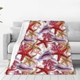 thumbnail image 1 of Pofeuu Coral Reef Print Ultra-Soft Micro Fleece Blanket,for Bed Or Sofa,All Season Throw Blankets Flannel Blanket-80"x60", 1 of 7