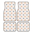 thumbnail image 1 of Pofeuu Corgi Dog And Heart Print Car Foot Mat Set of 4 Pieces - All-Weather Full Set Floor Mats for Cars Trucks SUVs, 1 of 7