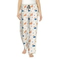 thumbnail image 1 of Pofeuu Corgi Dog And Heart Print Women's Fashion Pajama Pants with Pockets Comfy Drawstring Sleep Lounge Bottoms-X-Large, 1 of 6