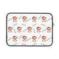 thumbnail image 1 of Pofeuu Corgi With Santa Claus Hat Print Laptop Carrying Case,13-15-Inch Laptop and Tablet, Sleek Design, Durable and Water-Repellent Fabric, Business Casual or School-15 inch, 1 of 8