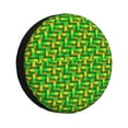 thumbnail image 1 of Pofeuu Corn 4 Print Spare Tire Wheel Cover for Car Truck SUV Camper Universal Fit Spare Tire Cover RV Spare Tire Covers-15 inch, 1 of 6