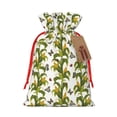 thumbnail image 1 of Pofeuu Corn And Butterflies Print Burlap Bags with Drawstrings Drawstring Gift Bags Pouch Bag for Thankgiving Birthday Party Gift Wrapping Treats and Party Favors-Small, 1 of 9