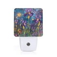 thumbnail image 1 of Pofeuu Cosmic Purple Irises Print Night Lights Plug into Wall with Dusk-to-Dawn Light Sensor, LED Nightlight for Bathroom, Adult, Hallway-EU, 1 of 7