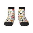 thumbnail image 1 of Pofeuu Crabs Shrimps Print 30cm Socks, Adult Running Hiking Socks for Youth and Adult, 1 of 7