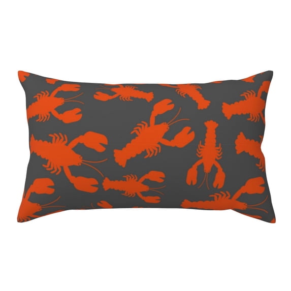 Pofeuu Crayfish Print Queen Pillow Cases,Pillowcases with Envelope Closure, Wrinkle, Fade and Stain Resistant Pillow Covers-20x36in(No pillow core)