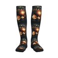 thumbnail image 1 of Pofeuu Creative Poker Print Compression Socks for Women & Men Circulation - Best Support for Nurses,Running,Athletic,Sports, 1 of 7