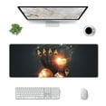 thumbnail image 1 of Pofeuu Creative Poker Print Desk Mat for Keyboard and Mouse，Computer Desk Matt for Desktop，Large Mouse Pad for Desk，Desk Pads on Top of Desks 12x31.5in, 1 of 8