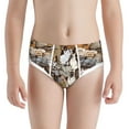 thumbnail image 1 of Pofeuu Cut Cats Print Boy's Briefs Toddler Boys' Underwear, Organic Cotton, Comfort Briefs-X-Small, 1 of 7
