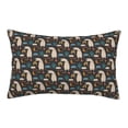 thumbnail image 1 of Pofeuu Cute Alpaca Print Polyester Microfiber Plush Pillowcases, Super Soft and Cozy Pillow Case Covers with Envelop Closure（Pillow core not included）-16"x24", 1 of 6