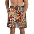 thumbnail image 1 of Pofeuu Cute Anemone Fish Prin Men's Swim Trunks Quick Dry Bathing Suit Swimming Board Shorts Mesh Lining Beach Swimwear-XX-Large, 1 of 6
