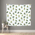 thumbnail image 1 of Pofeuu Cute Avocado Yoga Print Wall Tapestry Decoration Wall Hanging Tapestry 60 x 51 Inch, 1 of 6