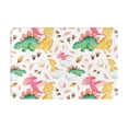 thumbnail image 1 of Pofeuu Cute Baby Dinosaurs Print Flannel Doormats Rug16"x24"Rug Washable Doormats Indoor Outdoor Rugs for Layered Front Door Mats, Porch, Kitchen, Entryway, 1 of 7