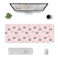 thumbnail image 1 of Pofeuu Cute Cartoon Panda Print Desk Mat for Keyboard and Mouse，Computer Desk Matt for Desktop，Large Mouse Pad for Desk，Desk Pads on Top of Desks 12x31.5in, 1 of 8