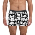 thumbnail image 1 of Pofeuu Cute Cartoon Polar Bear Print Men’s Boxer Briefs, Moisture-Wicking Underwear, Regular,Trunk-XX-Large, 1 of 5