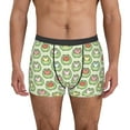 thumbnail image 1 of Pofeuu Cute Chubby Frog Print Men’s Boxer Briefs, Moisture-Wicking Underwear, Regular,Trunk-Small, 1 of 5