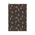 thumbnail image 1 of Pofeuu Cute Deer Print Premium Golf Towel with Carabiner Clip Absorbent Microfiber Waffle Pattern Golf Towel for Golf Bag Trolly Belt Loop, 1 of 8