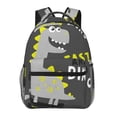 thumbnail image 1 of Pofeuu Cute Dinosaur Print Backpack for Men and Women - Basic Bookbag Casual Daypack Backpacks for College Work Travel-One Size, 1 of 5