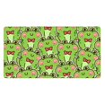 thumbnail image 1 of Pofeuu Cute Green Frog Print Mouse Pad,Rubber, Multipurpose Comfortable Waterproof Mousepad Desk Mat for Gamer Office Home, 1 of 8