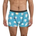 thumbnail image 1 of Pofeuu Cute Healthy Teeth Print Men’s Boxer Briefs, Moisture-Wicking Underwear, Regular,Trunk-XX-Large, 1 of 5