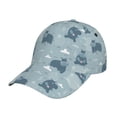 thumbnail image 1 of Pofeuu Cute Hippopotamus Print Adult Adjustable Embroidered Graphic Baseball Hat for Men and Women, 1 of 6