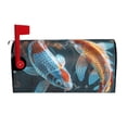 thumbnail image 1 of Pofeuu Cute Koi Fish Serenity Print Mailbox Covers Letterbox Cover Mailbox Wrap for Home Garden Yard Outdoor Decor -21x18 in, 1 of 8