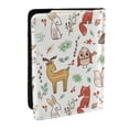 thumbnail image 1 of Pofeuu Cute Little Animals Print Travel Document Organizer Passport Holder Men Women for Family (6.5 in x 4.5 in),Wallet Holder Credit Card Clutch Bag Case, 1 of 5